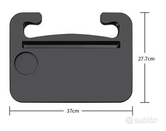 Tavolino da auto universale con portabicchiere