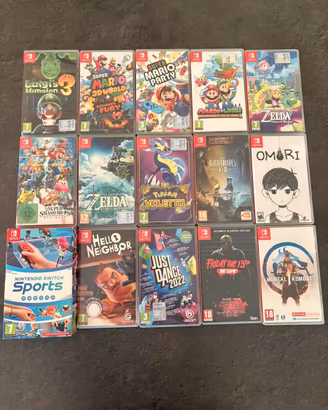 Giochi nintendo switch a partire da 10 euro