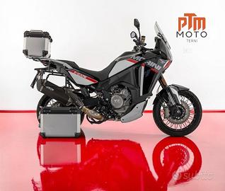 Moto Morini X-Cape 1200 con tris valigie NO ANTICI