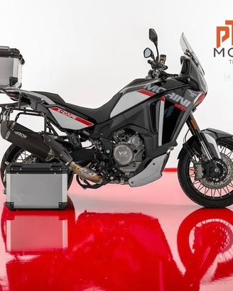 Moto Morini X-Cape 1200 con tris valigie NO ANTICI