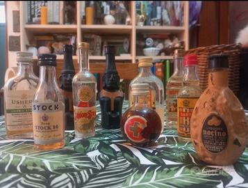 liquori mignon da collezione 