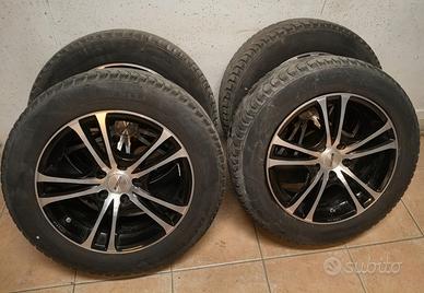 N. 4 CERCHI IN LEGA BICOLOR per NISSAN QASHQAI