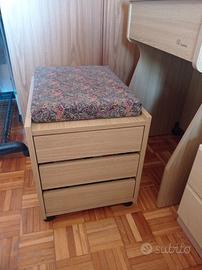 Macchina per cucire+mobile