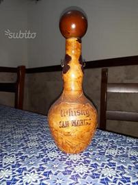Bottiglia artigianale vuota Liberty vintage
