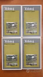 Cofanetto originale di Guerra e Pace di Tolstoy