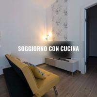 Fiano romano bilocale arredato con balcone