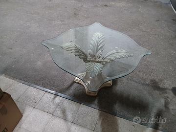 tavolinetto da salotto in vetro