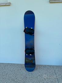 SNOWBOARD AIRWALK 157 + ATTACCHI