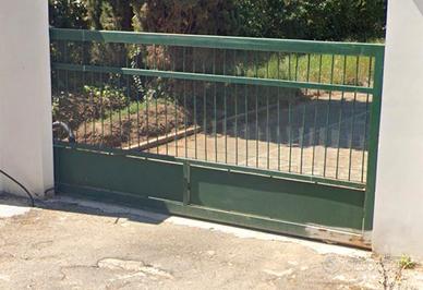 1 cancello scorrevole + 1 pedonale 