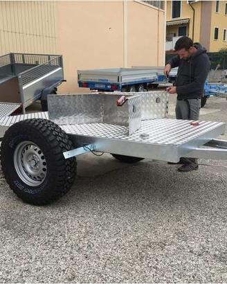 Rimorchio per defender jepp fuoristrada