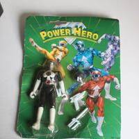 POWER HERO BLACK ACTION FIGURE POWER RANGERS CLONE