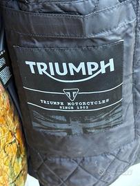 Giacca Moto Pelle Triumph