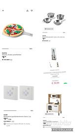 Cucina gioco ikea+accessori+aspirapolvere folletto