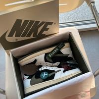 Nike air jordan 1 low travis scott olive