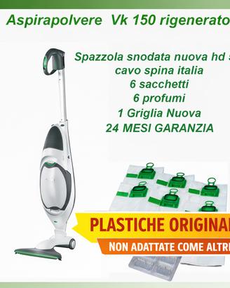Folletto Kobold VK150 Rigenerato con Spazzola HD