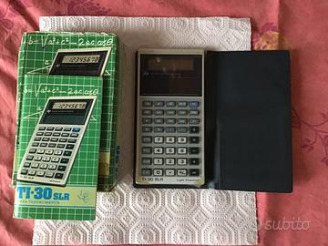 Calcolatrice Texas Instruments anni 80