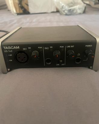 Scheda Audio Tascam US-1x2