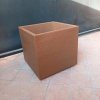 vaso giardino 40x40cm 36 cm altezza 