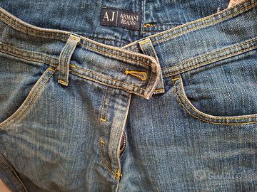 Jeans Armani Jeans Donna Denim Vintage con Patch