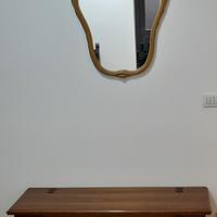 specchio e cassapanca 