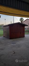 Casetta in legno box bar ripostiglio