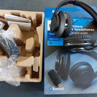 cuffie bluetooth senza fili per tv