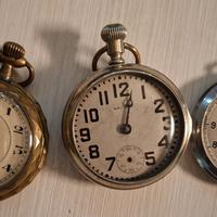 Lotto orologi da tasca Langendorf Waltham