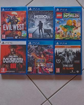 Giochi PS4 ps5