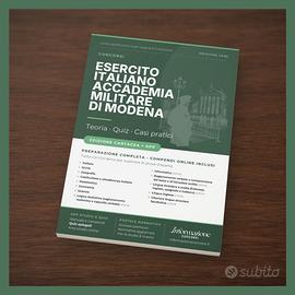 Manuale Concorso Accademia Militare Completa