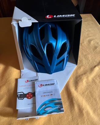 Casco Bici Limar Urbe Super M 52-57cm + Luce LED