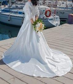 Abito da sposa tg 44 buone condizioni 
