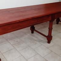 Tavolo massello  0,80X 3 m