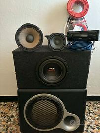 Materiale AUDIO - Woofer da 16.5 & 10 e Subwoofer