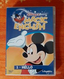 DISNEY MAGIC ENGLISH DVD  1- Hello  ANNO 2006