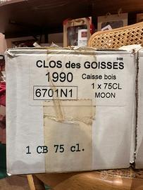 Champagne Clos de Goisses OWC 1990