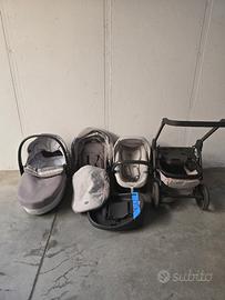 Trio Chicco con borsa per passeggino e copri navi