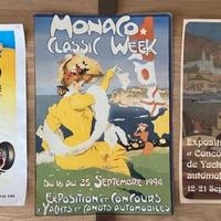 Poster Monaco Classic week 1956 1994 1997