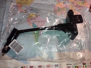 Supporto smartphone con USB da 2A