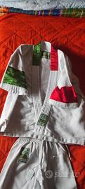 kimono judooo bimbi 5/7 anni nuovo