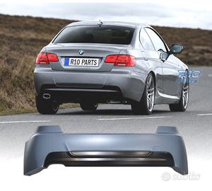 PARAURTI POSTERIORE BMW E92 E93 LOOK M USCITA DOPP