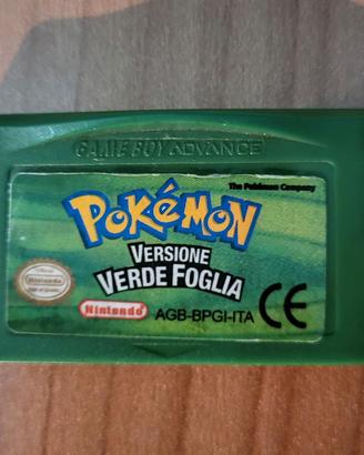 Pokémon Versione Verde Foglia GBA