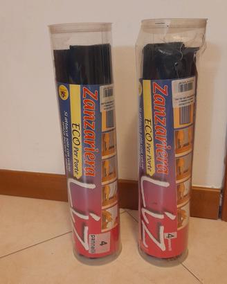 Zanzariera 4 pannelli 100x240cm antracite Sangiorg