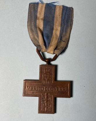 Croce al Merito di Guerra VE III Bronzo
