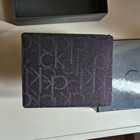 portafoglio uomo Ck calvin klein nero