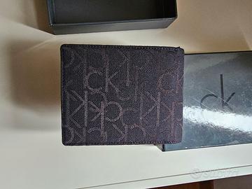 portafoglio uomo Ck calvin klein nero