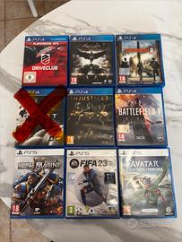 giochi ps4 e ps5 (leggere)