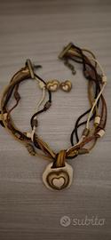 collana e orecchini 