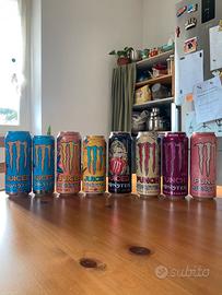 Lotto Monster Energy: Juiced, Punch, Grafiche Rare