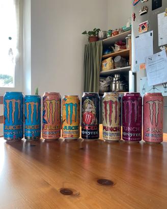Lotto Monster Energy: Juiced, Punch, Grafiche Rare