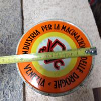 contenitore  latta vintage